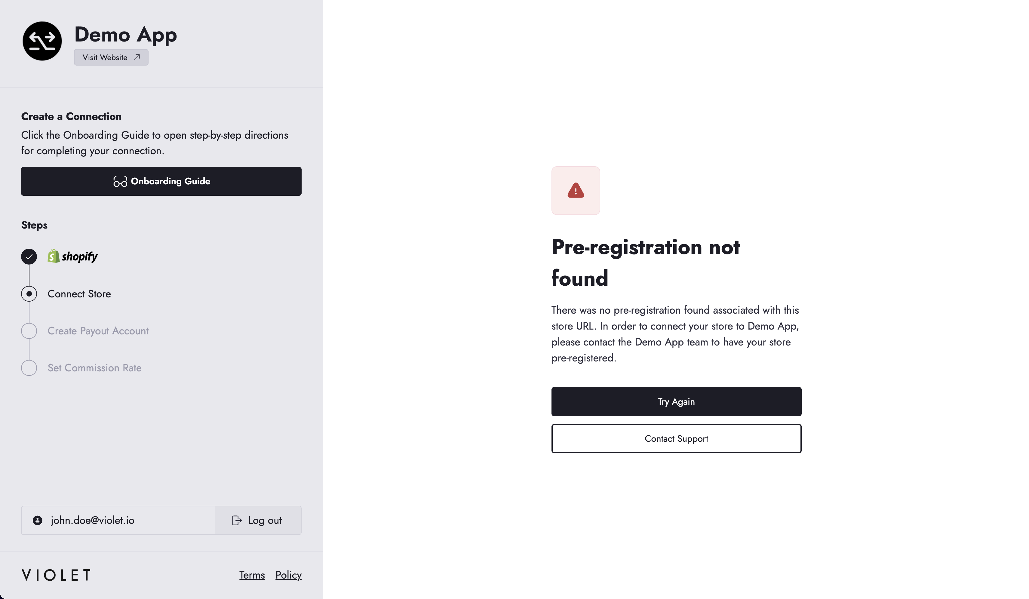 pre-registration-not-found